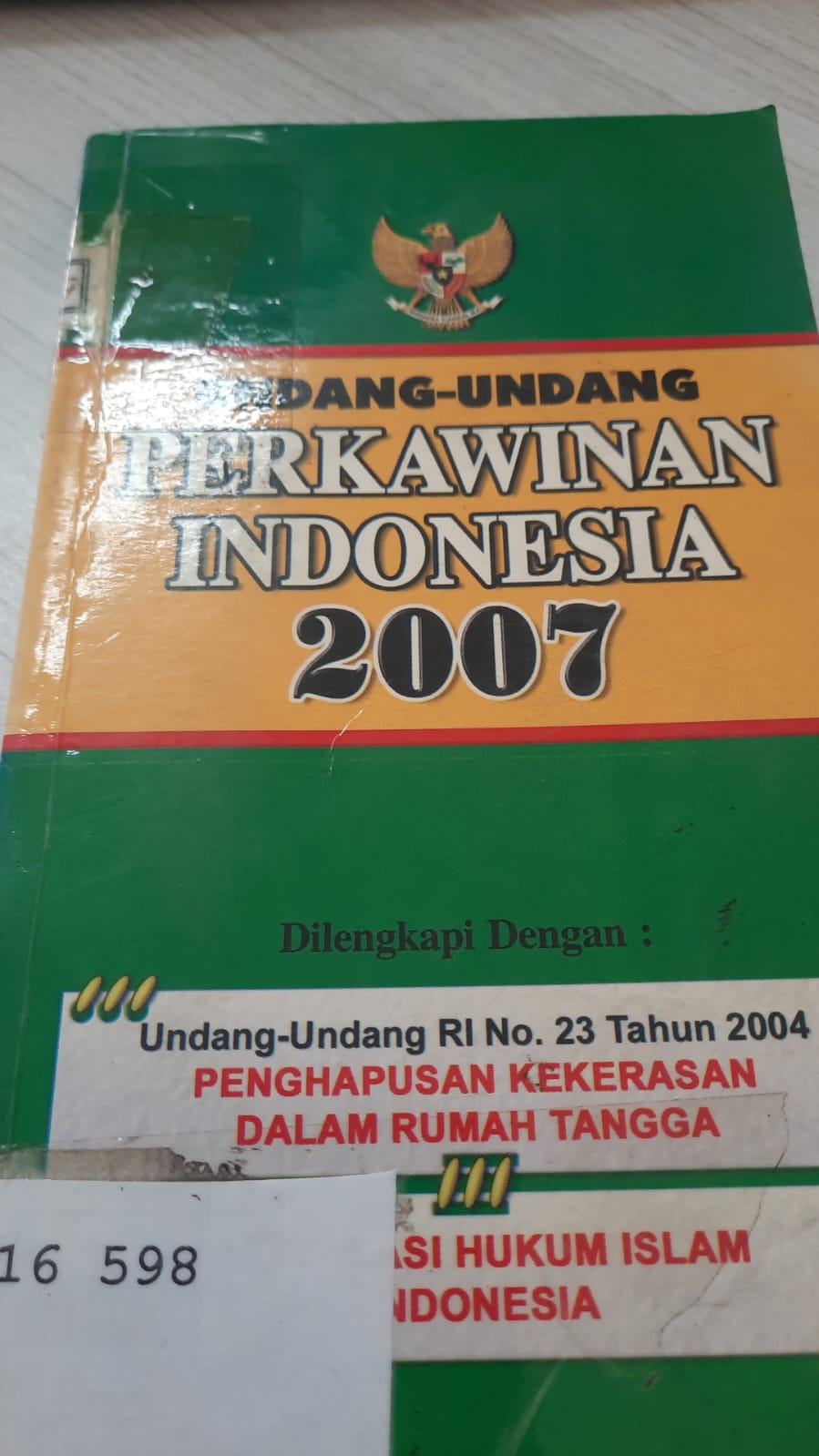 Undang - undang Perkawinan Indonesia 2007